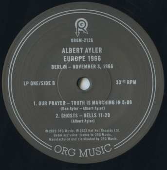 4LP/Doos Ramones: Europe 1966 LTD