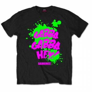 Merch Ramones: T-shirt Gabba Gabba Hey 