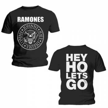 Merch Ramones: T-shirt Hey Ho 
