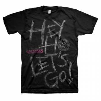 Merch Ramones: T-shirt Hey Ho 