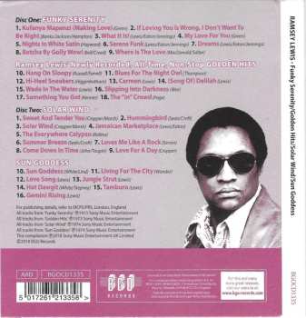 2CD Ramsey Lewis: Funky Serenity / Golden Hits / Solar Winds / Sun Goddess
