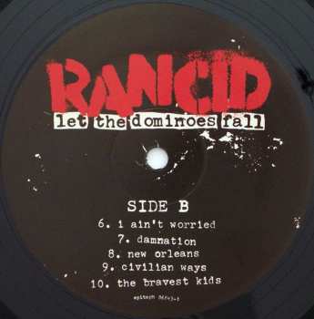 2LP Rancid: Let The Dominoes Fall