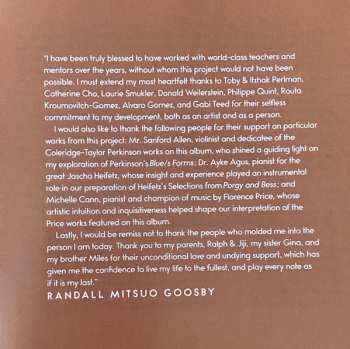 CD Randall Goosby: Roots