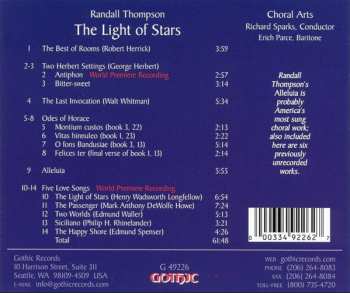 CD Randall Thompson: The Light Of Stars  