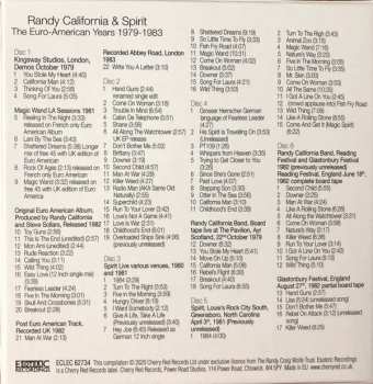 6CD/Doos Spirit: The Euro-American Years 1979-1983