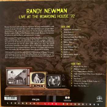 LP Randy Newman: Live At The Boarding House '72