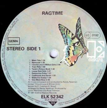 LP Randy Newman: Ragtime