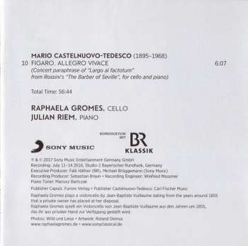 CD Raphaela Gromes: Serenata Italiana