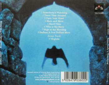 CD Rare Bird: Somebody's Watching