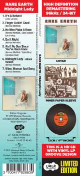 CD Rare Earth: Midnight Lady LTD