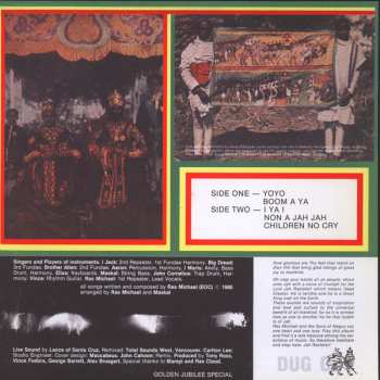 LP Ras Michael & The Sons Of Negus: Promised Land Sounds - Rockin' Live Ruff N Tuff