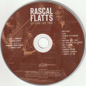 CD Rascal Flatts: Nothing Like This