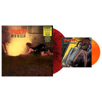 LP/SP Ratt: Out Of The Cellar (40th Anniversary) (limited Edition) (red & Black Splatter Vinyl) (7": Orange Vinyl)