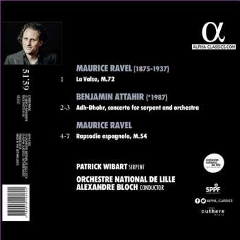 CD Maurice Ravel: Valse & Rapsodie Espagnole;  Adh-Dhor