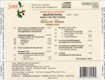 CD Maurice Ravel: Ravel: Music For Two Pianos