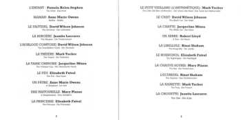 CD The London Symphony Orchestra: Ravel: L'enfant Et Les Sortileges