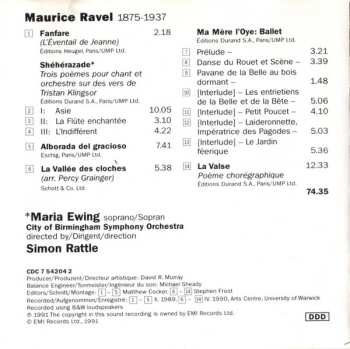 CD Maurice Ravel: Shéhérazade · Alborada Del Gracioso · Ma Mère L'Oye · La Valse · L'Éventail De Jeanne: Fanfare · La Vallée Des Cloches