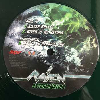 2LP/CD Raven: ExtermiNation CLR