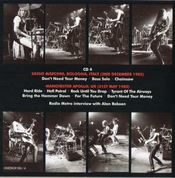 4CD/Doos Raven: Rock Until You Drop (The 4CD Over The Top Edition)
