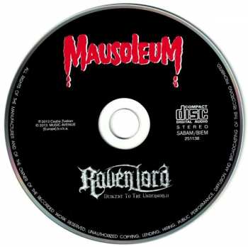CD Raven Lord: Descent To The Underworld
