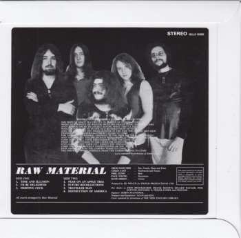 CD Raw Material: Raw Material