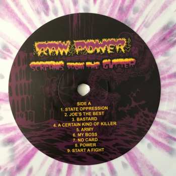 LP Raw Power: Screams From The Gutter CLR