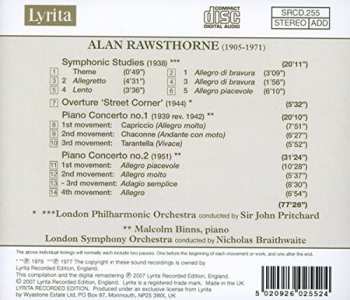 CD The London Symphony Orchestra: Overture Street Corner / Piano Concertos 1 & 2 / Symphonic Studies 