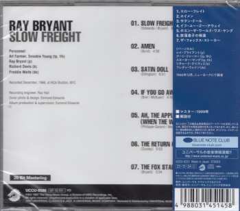 CD Ray Bryant: Slow Freight LTD