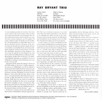 CD Ray Bryant Trio: Ray Bryant Trio LTD