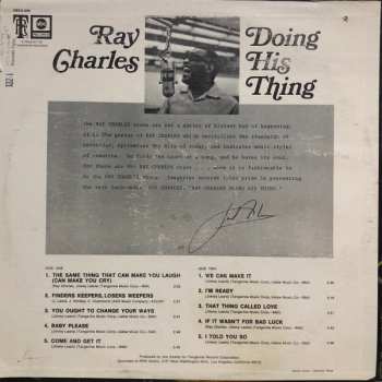 LP Ray Charles: Doing His Thing