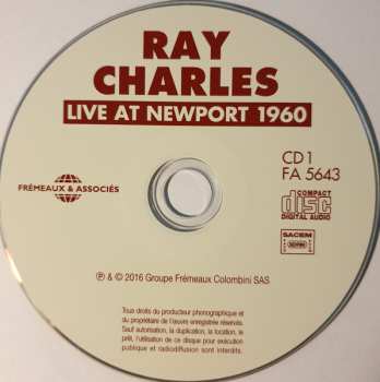 2CD Ray Charles: Live At Newport 1960