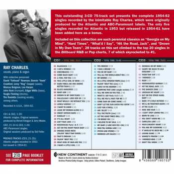 3CD Ray Charles: The Complete 1954-62 Singles