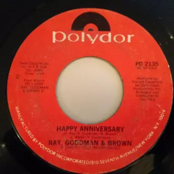 Ray, Goodman & Brown: Happy Anniversary