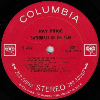 LP Ray Price: Sweetheart Of The Year