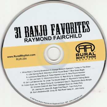 3CD Raymond Fairchild: Bluegrass Banjo Collection