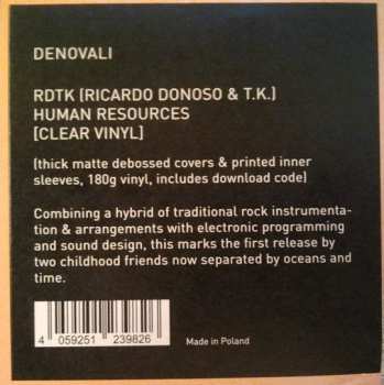 LP RDTK: Human Resources CLR | LTD