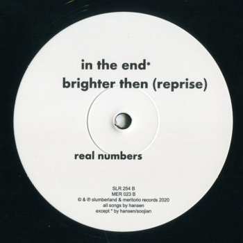 LP Real Numbers: Brighter Then LTD