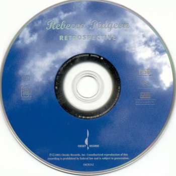 SACD Rebecca Pidgeon: Retrospective