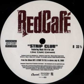 LP Red Cafe: Yellow Bottle / Strip Club