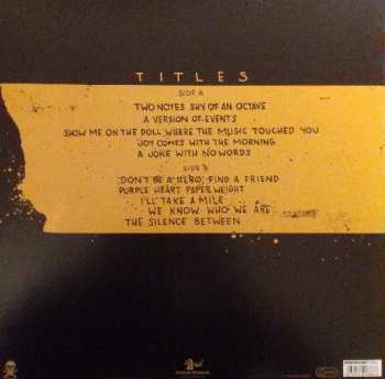 LP Red City Radio: Titles