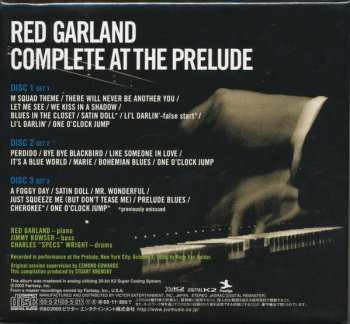 3CD/Doos Red Garland: Complete At The Prelude LTD