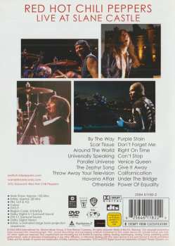 DVD Red Hot Chili Peppers: Live At Slane Castle