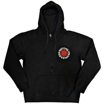 Merch Red Hot Chili Peppers: Hoodie Met Rits Red Asterisk
