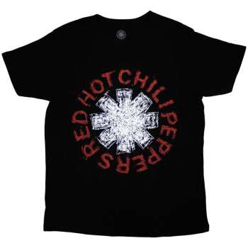 Merch Red Hot Chili Peppers: Red Hot Chili Peppers Unisex T-shirt: Scribble Asterisk (small) S