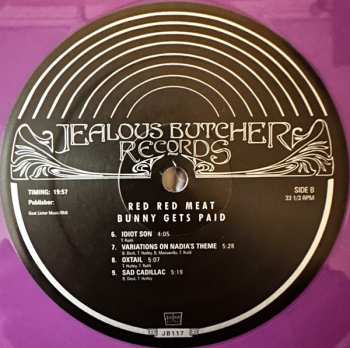 2LP Red Red Meat: Bunny Gets Paid CLR | LTD