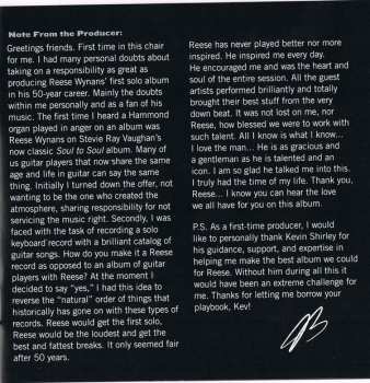 CD Reese Wynans And Friends: Sweet Release