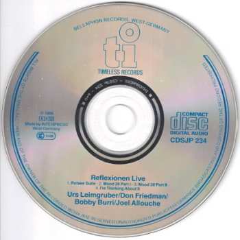 CD Reflexionen: Live