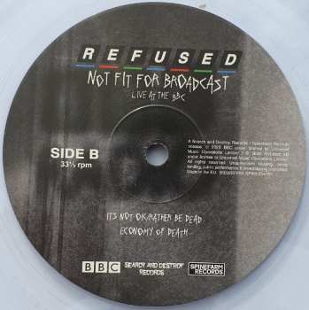 LP Refused: Not Fit For Broadcast (Live At The BBC) LTD | CLR