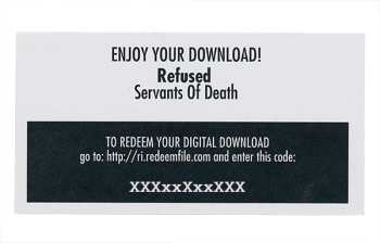 LP Refused: Servants Of Death LTD