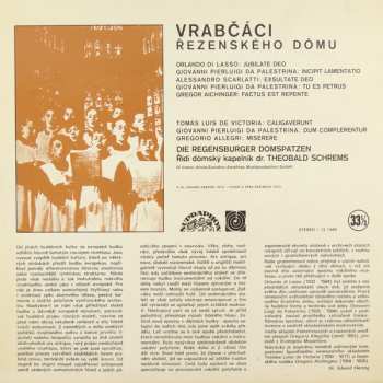 LP Regensburger Domspatzen: Vrabčáci Řezenského Dómu